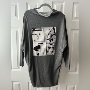 Women’s dress from Europe, size s, thin sweatshirt material like new